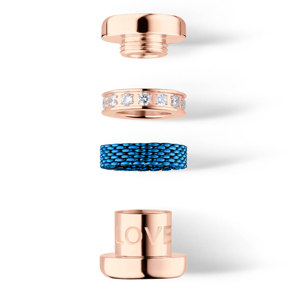 Love rose/blue