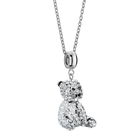 Polar Bear Bjørn Set silber