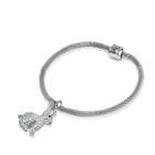 Polar Rabbit Pavé Set silber
