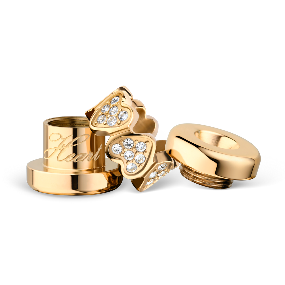 Sparkling Heart gold